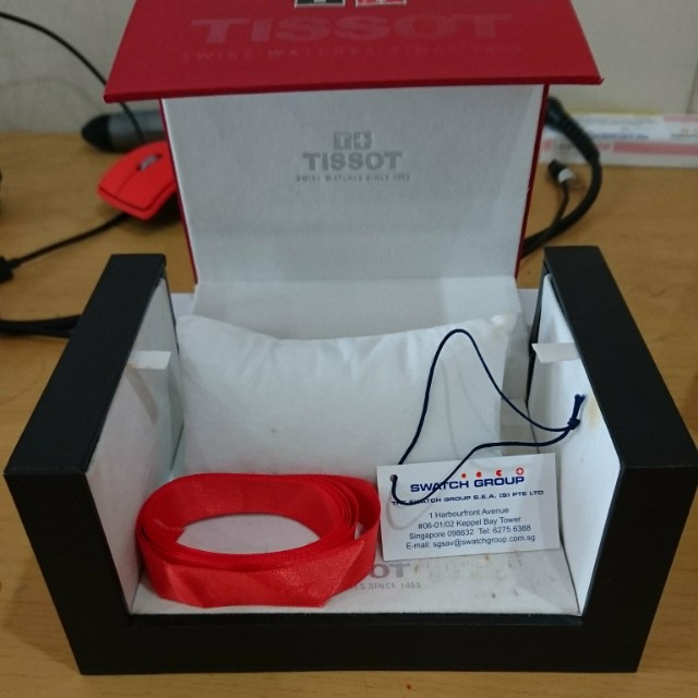 Tissot box hotsell watch