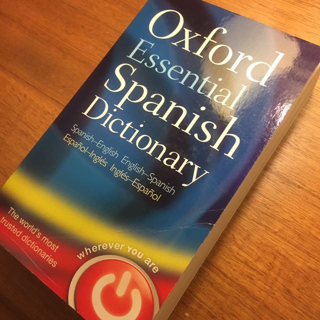 Oxford Essential Spanish English Dictionary Books Stationery