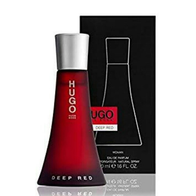 hugo deep red edp 90ml