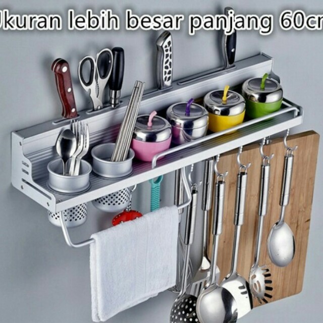 Rak Multifungsi Dinding Dapur Kitchen Liances Di Carou