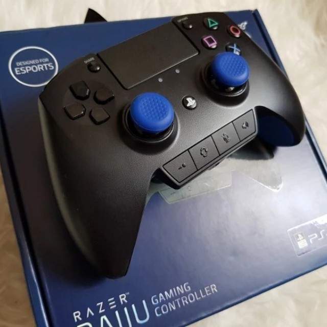 razer raiju official playstation 4 gaming controller