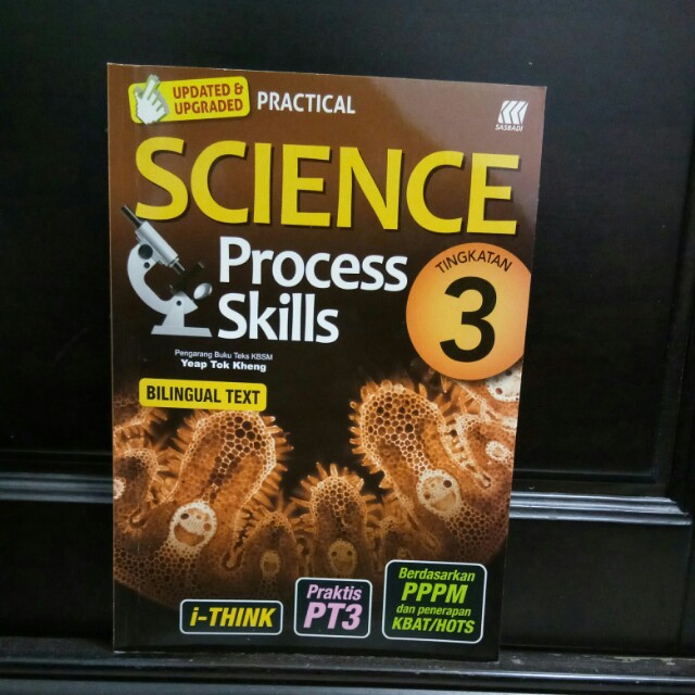 Buku Sains Proses Skill Tingkatan 3  malaykiews