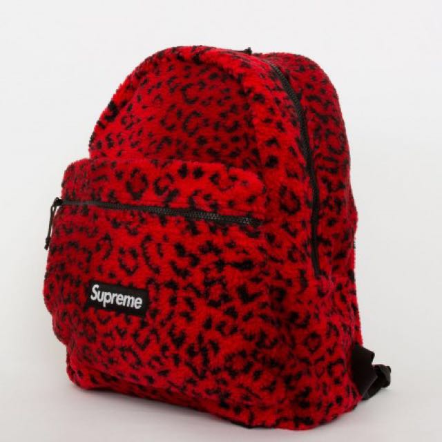supreme cheetah backpack