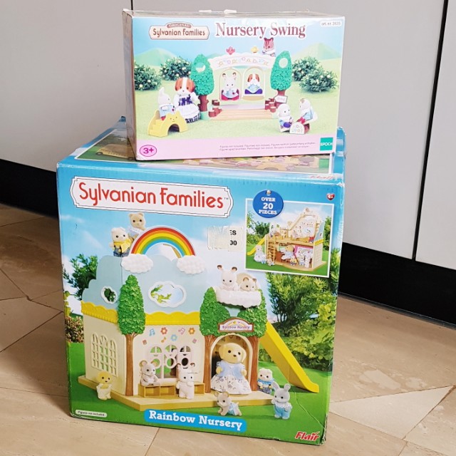 sylvanian families rainbow nursery
