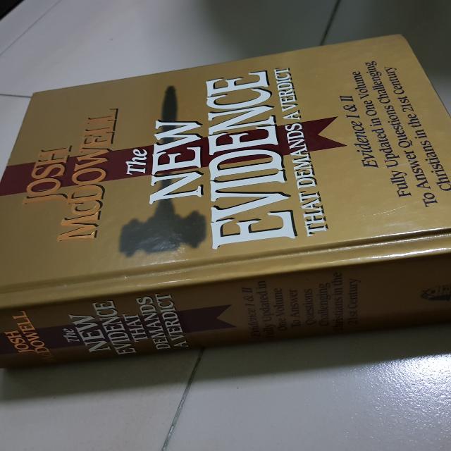 The New Evidence That Demands A Verdict By Josh Mcdowell Books