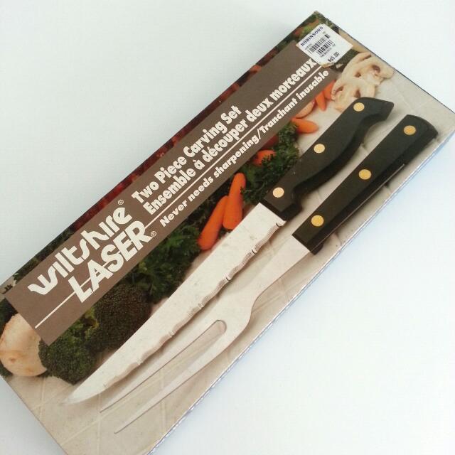 Turkey Carving Knife Set Christmas Roast Carving Knife And Fork