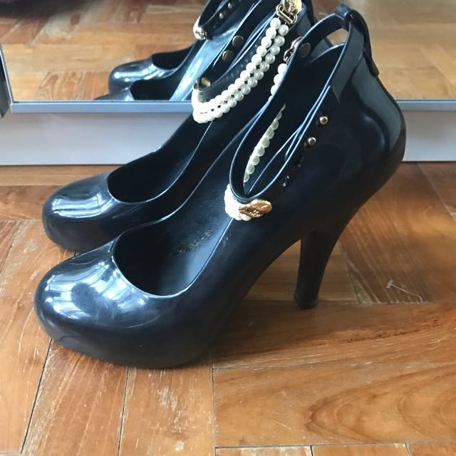 Vivienne westwood sales black pearl shoes