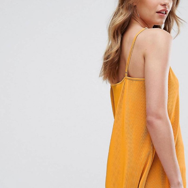Weekday orange dress top