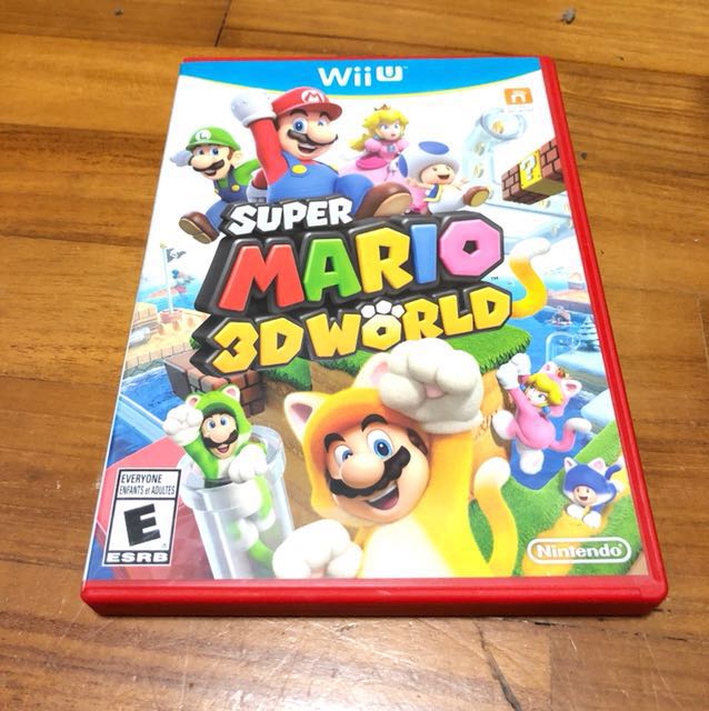 Wii U Super Mario 3d World Toys Games Video Gaming Video