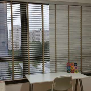 Wooden blinds