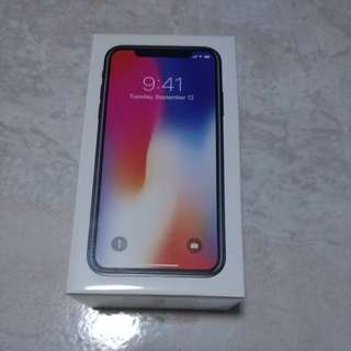 BNIB iPhone X 256GB Space Grey