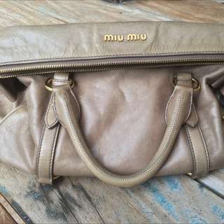 💐Miu miu Vitello Lux small Bow leather satchel bag sling bag, Luxury, Bags  & Wallets on Carousell