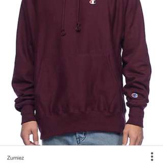 Authentic Champion Reverse Weave Hoodie