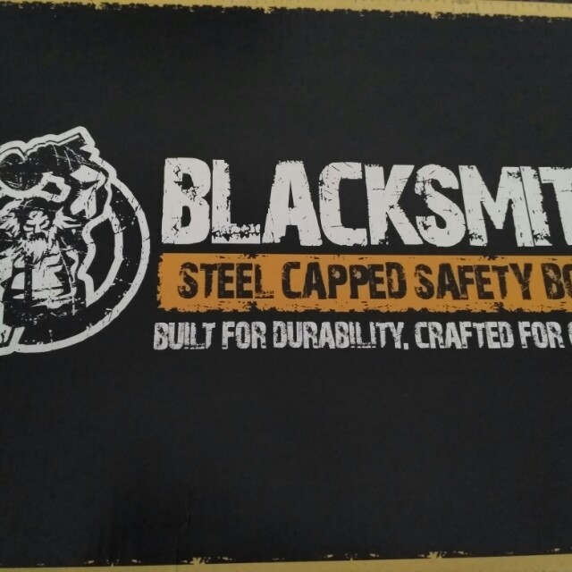 blacksmith steel capped safety boots