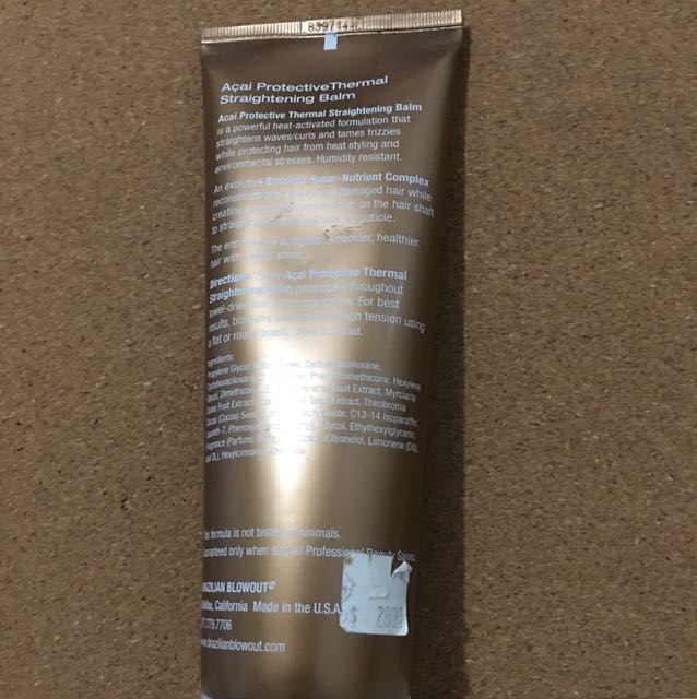 Brazilian Blowout Straightening Balm Health Beauty Hair Care