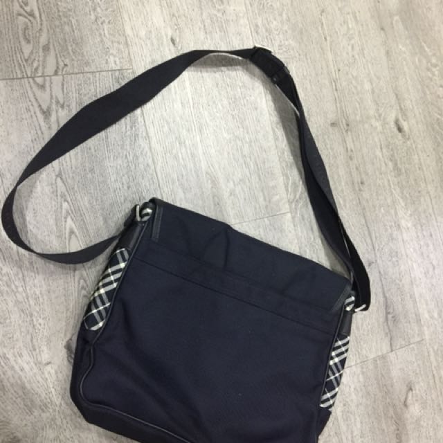 Burberry black label messenger bag, Men's Fashion, Bags, Sling Bags on