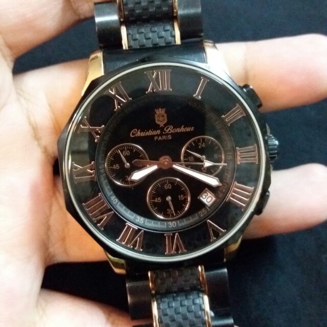 Christian Bonheur 高級腕時計 新品未使用