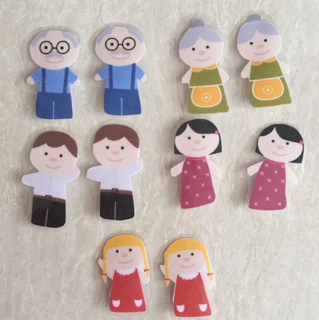 Finger family 2025 puppets diy