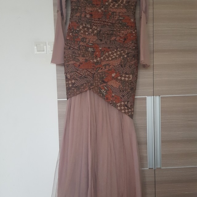 Paling Baru Dress Duyung Batik