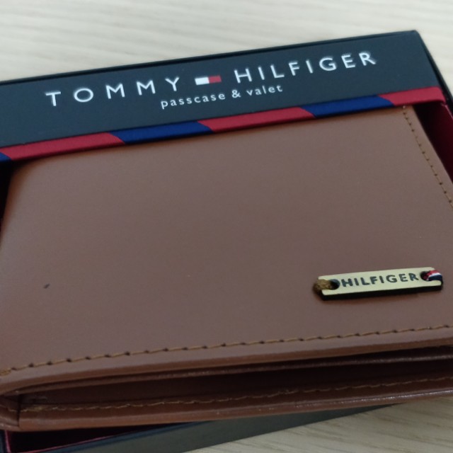 genuine leather tommy hilfiger