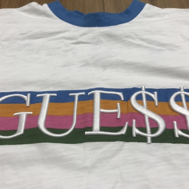 Guess x asap rocky ringer tee top