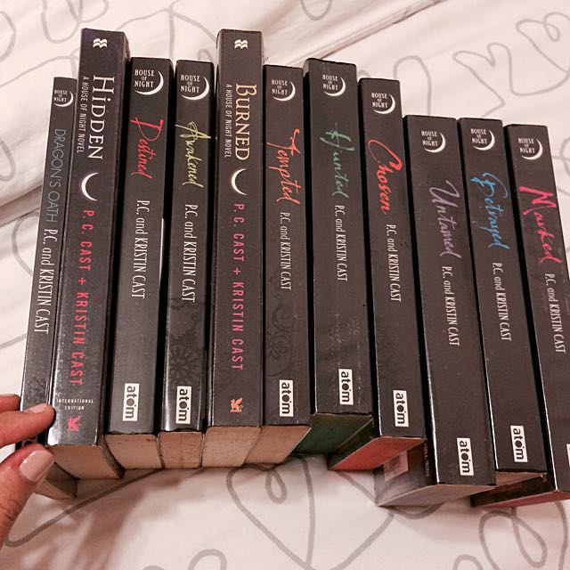 House Of Night Novels Books Stationery Fiction On Carousell