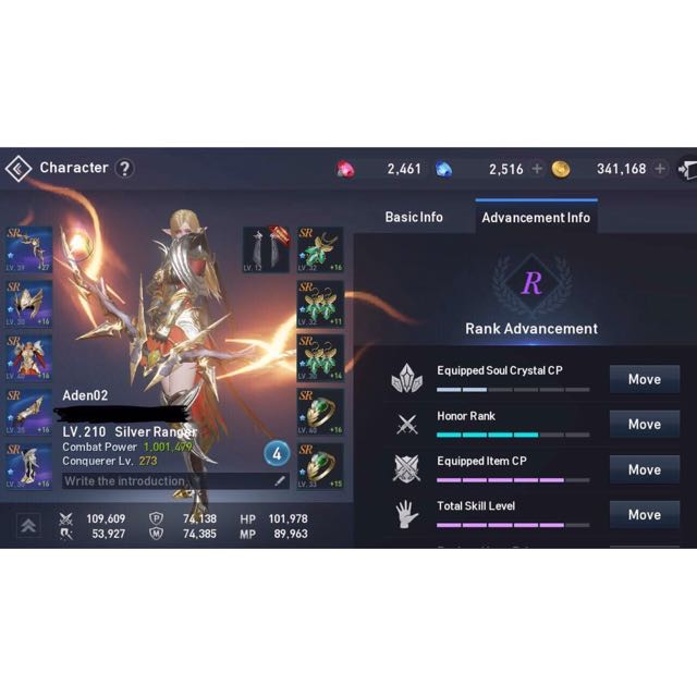 Lineage 2 Revolution: SILVER RANGER, Video Gaming, Video Games, Xbox on ...