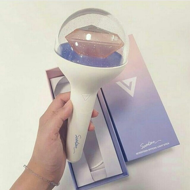 Official Lightstick Seventeen Carat Bong, K-Wave on Carousell