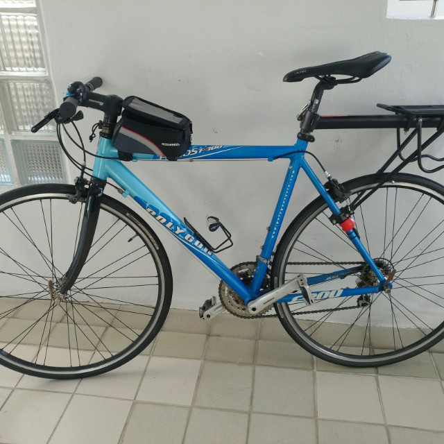 Polygon Helios F300 brand new carbon fiber fork New tires Sports Equipment Bicycles Parts Bicycles on Carousell