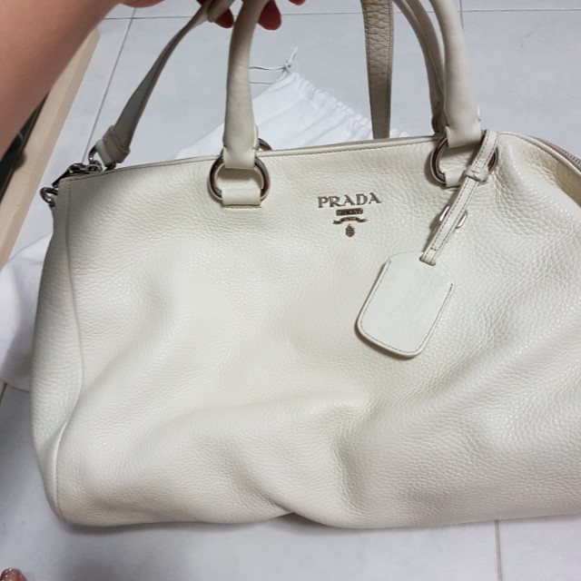 prada leather sling bag