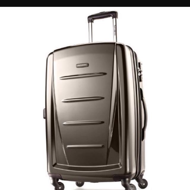 Samsonite Sigma spinner 76cm expandable Everything Else on Carousell