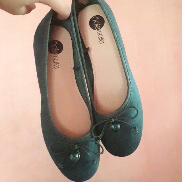 SoleMate Doll Shoes (Green) size 7 