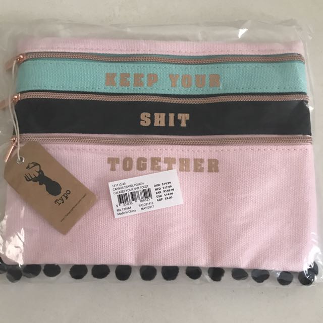 Typo Pencil Case Books Stationery Stationery On Carousell