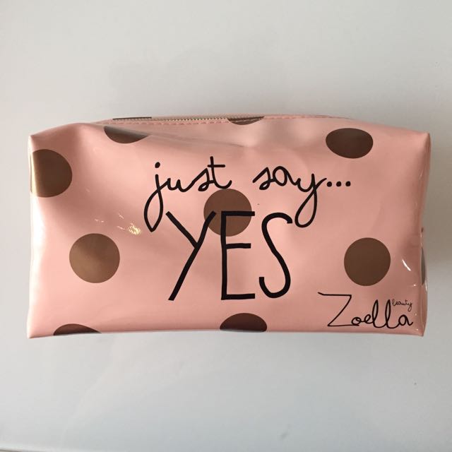 Zoella Makeup Bag Pencilcase Health Beauty Makeup On Carousell