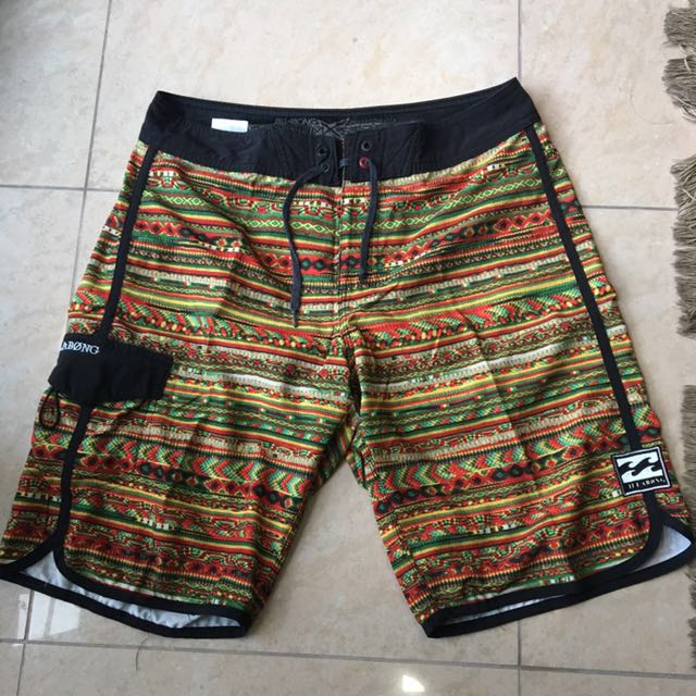 Rasta swim shorts on sale