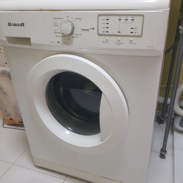 Brandt 6 Kg European Washing Machine Tv Home Appliances Washing Machines And Dryers On Carousell