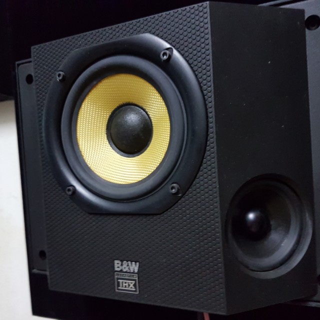 B&W DS6 Surround Speakers Dipole, Audio, Soundbars, Speakers