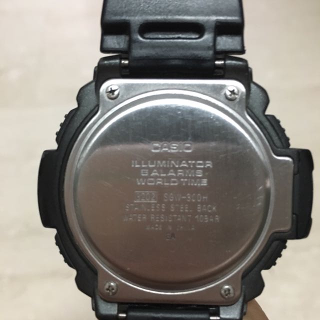 Casio SGW 300 Module 3202 Illuminator Watch