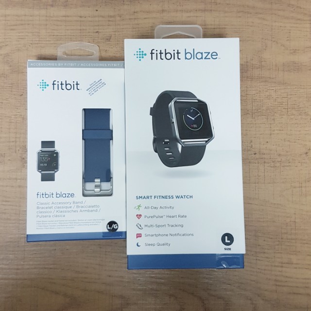 Brand new Fitbit Blaze Heart Rate Watch size L