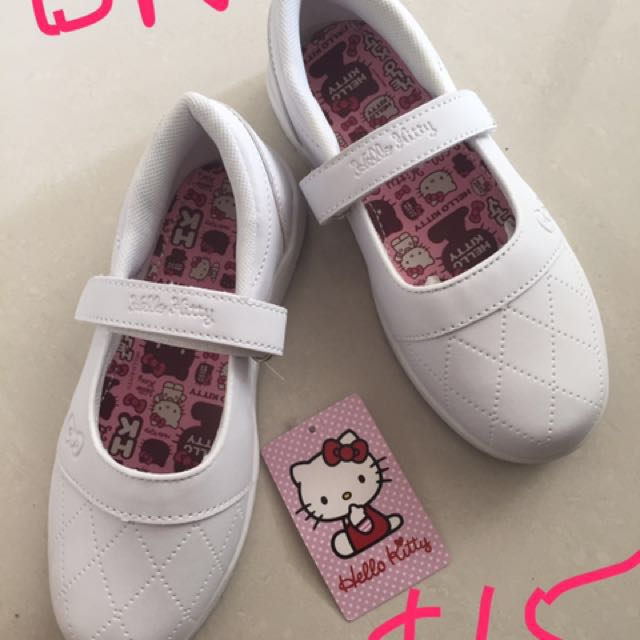 Hello Kitty Sanrio White school shoes 