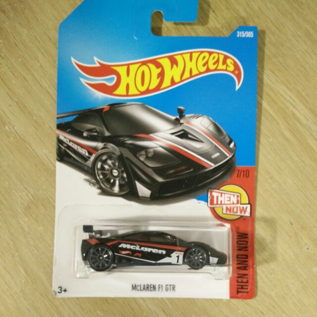 Hot Wheels Mclaren F1 Gtr Toys Games Bricks Figurines On