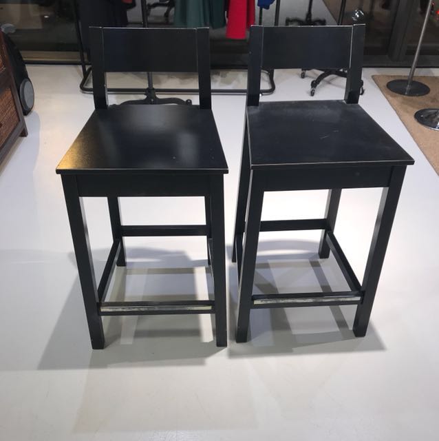 IKEA Norraker Bar Stools, Furniture & Home Living, Furniture, Chairs on