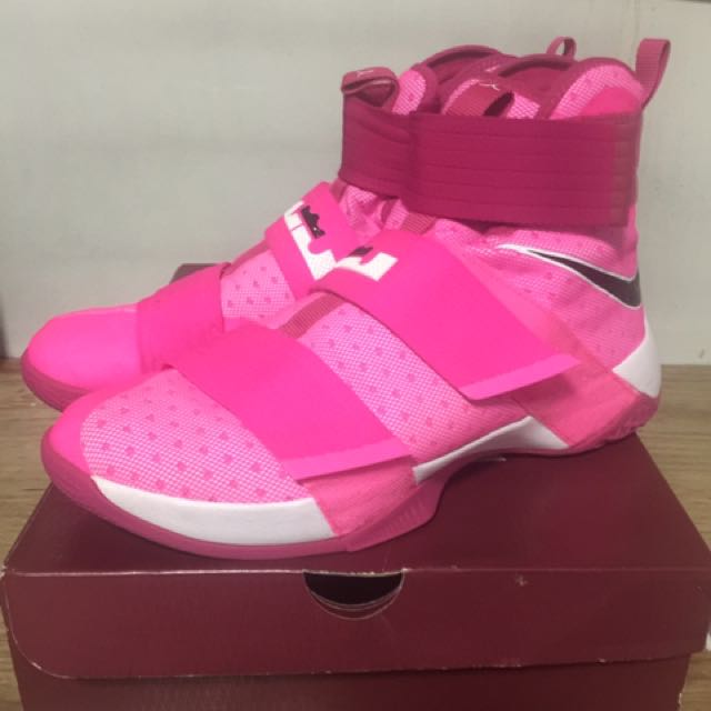 Lebron soldier clearance 10 think pink