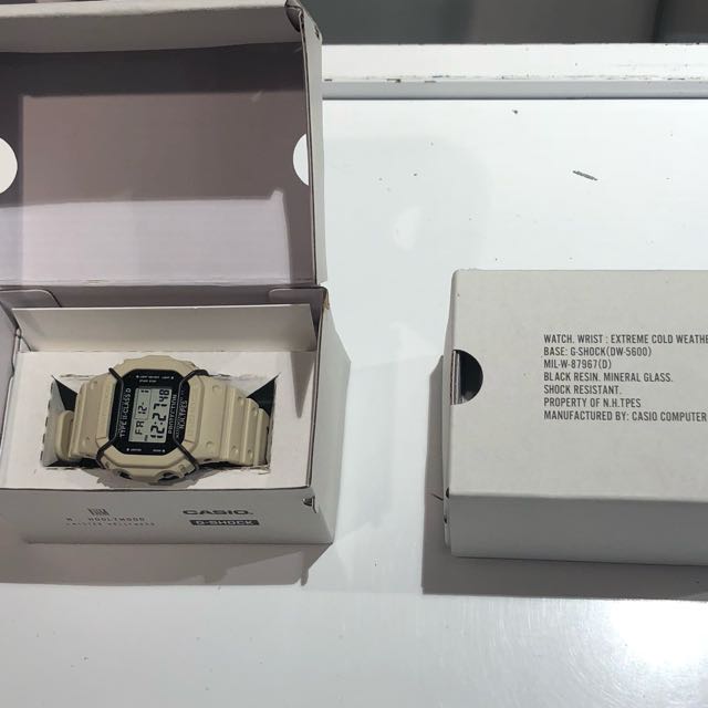 N.HOOLYWOOD x G-SHOCK DW-D5600NH, 名牌, 手錶- Carousell