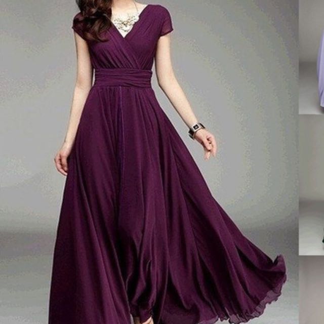 Indigo purple dress Clearance