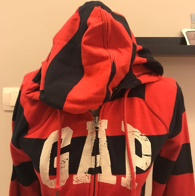 Red and black gap hoodie outlet
