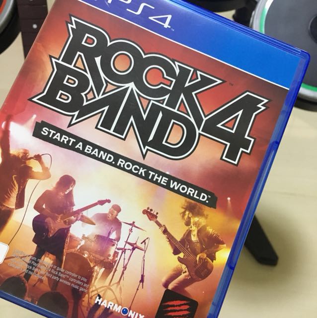 PS4 Rock Band Drum Set (Game included), Video Gaming, Gaming