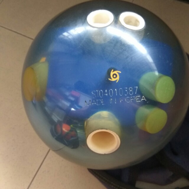 Rare storm clear bowling ball, Sports Equipment, Sports & Games
