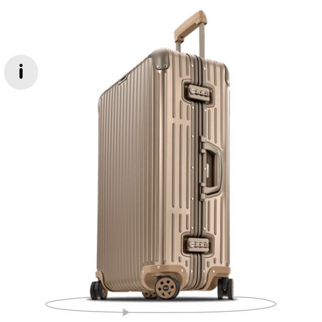 値下げしました rimowa TOPAS 73 mwng（Rimowa Topas Titanium 