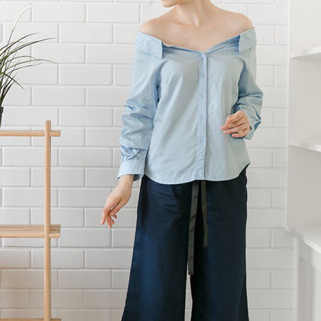 Wanita gt Pakaian gt Atasan gt Blouse gt Drawstring Blouse 128